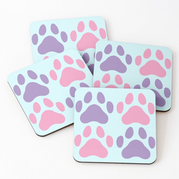 Item preview, Pastel Pawprints designed and sold by galaxydaydreams.