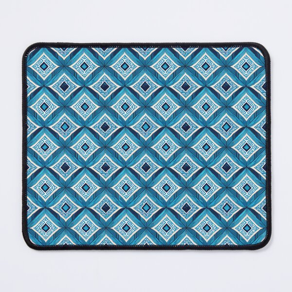 Item preview, Blue symmetrical boho patterns 93143 b xl designed and sold by pASob-dESIGN.