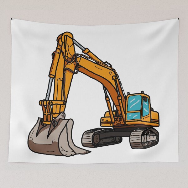 Item preview, Excavator Digger designed and sold by Dibley-Doings.