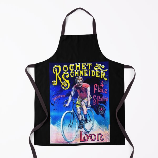 Artikelvorschau, Mann fährt Rochet & Schneider Fahrräder Lyon, Frankreich 1890 entworfen und verkauft von RocketshipRetro.