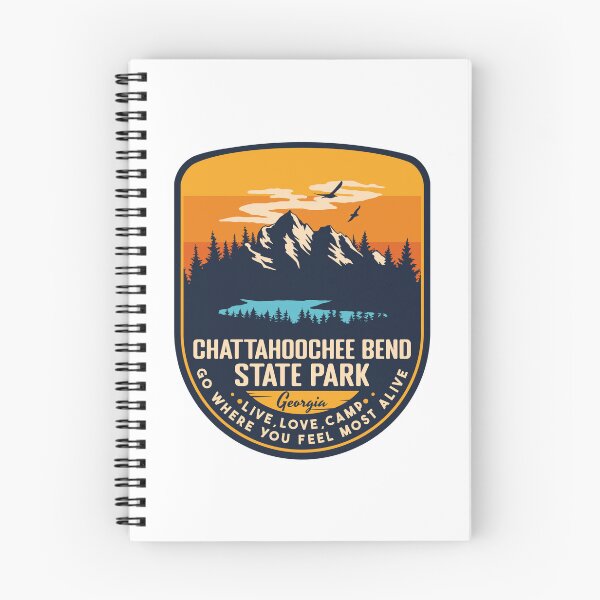 Item preview, Chattahoochee Bend State Park Georgia GA Badge Forest and Wilderness  designed and sold by mountainfad.