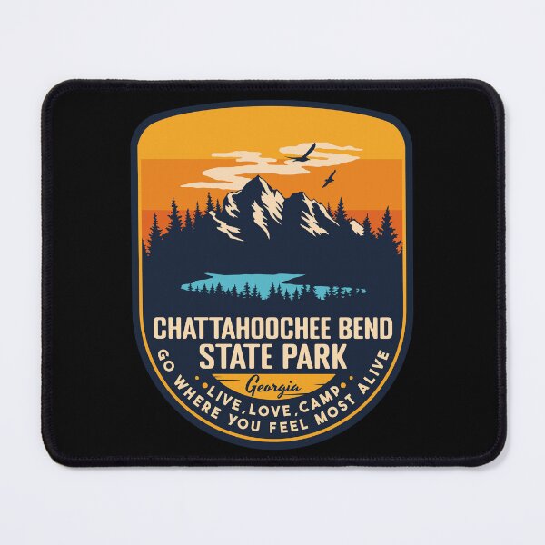Item preview, Chattahoochee Bend State Park Georgia GA Badge Forest and Wilderness  designed and sold by mountainfad.