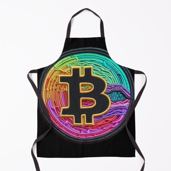 Item preview, Bitcoin holder T-Shirt Loves Bitcoin BTC T-Shirt designed and sold by Master-Print.