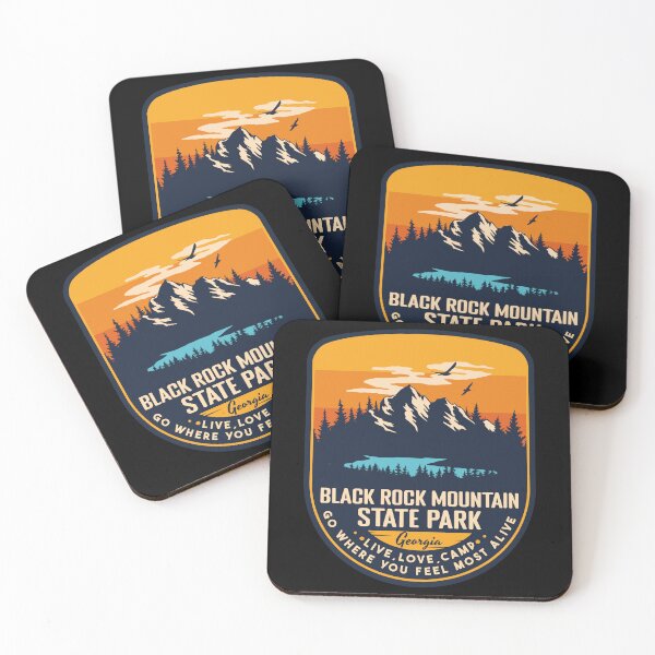 Item preview, Black Rock Mountain State Park Georgia GA Badge Forest and Wilderness  designed and sold by mountainfad.
