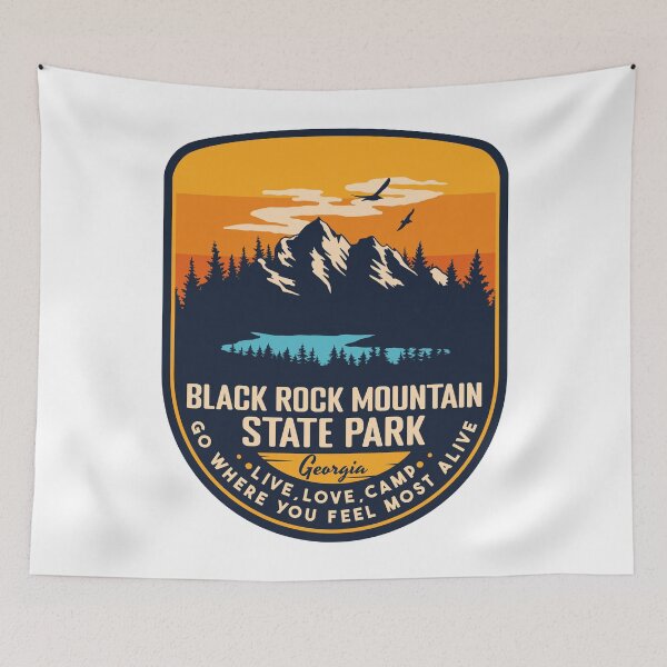 Item preview, Black Rock Mountain State Park Georgia GA Badge Forest and Wilderness  designed and sold by mountainfad.