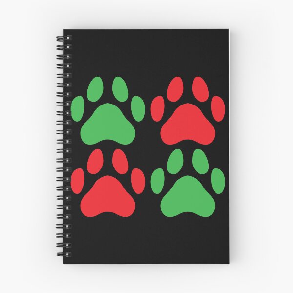 Item preview, Festive Pawprints designed and sold by galaxydaydreams.