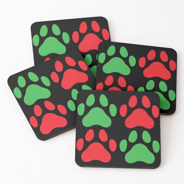 Item preview, Festive Pawprints designed and sold by galaxydaydreams.