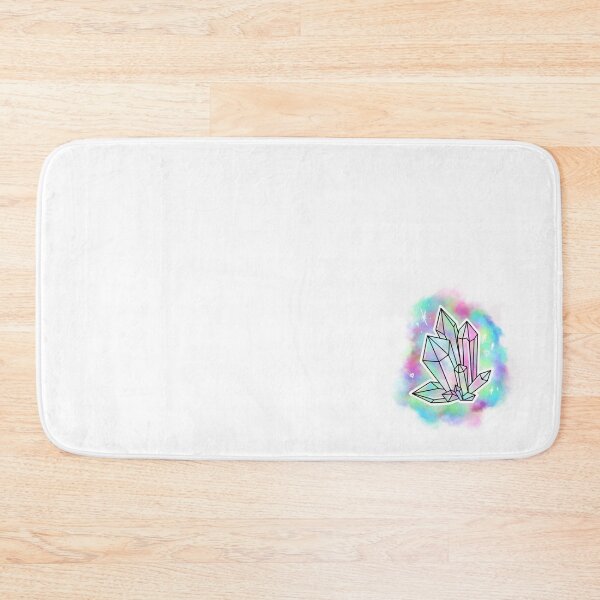 Item preview, Rainbow crystals, galaxy nebula illustration  designed and sold by Becky Tuffin.