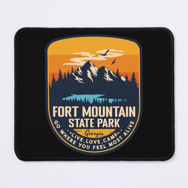 Item preview, Fort Mountain State Park Georgia GA Badge Forest and Wilderness  designed and sold by mountainfad.