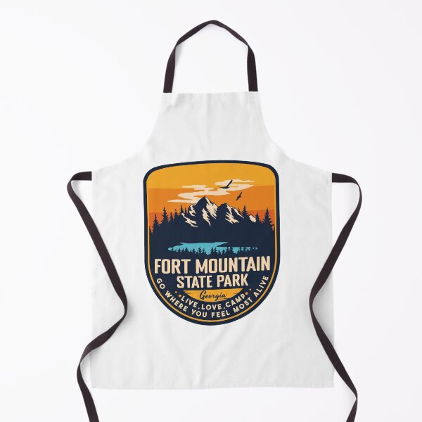 Item preview, Fort Mountain State Park Georgia GA Badge Forest and Wilderness designed and sold by mountainfad.