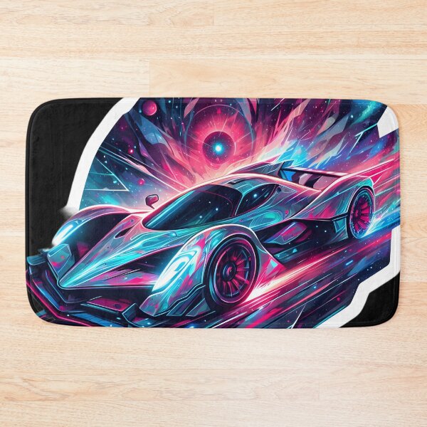 Item preview, Nebular ethereal futuristic sports car designed and sold by AI-Only Creations.