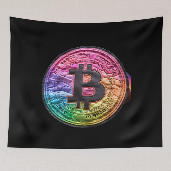 Item preview, Bitcoin holder T-Shirt Loves Bitcoin BTC T-Shirt  designed and sold by Master-Print.