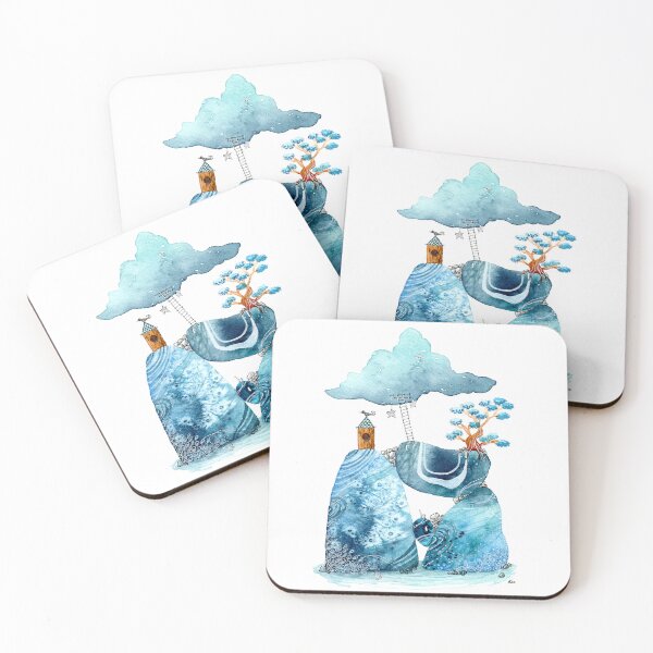 Item preview, Small World - Blue Bonsai designed and sold by NythdanssaBulle.