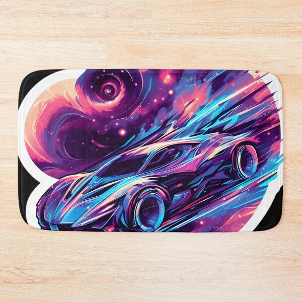 Item preview, Nebular ethereal futuristic car designed and sold by AI-Only Creations.