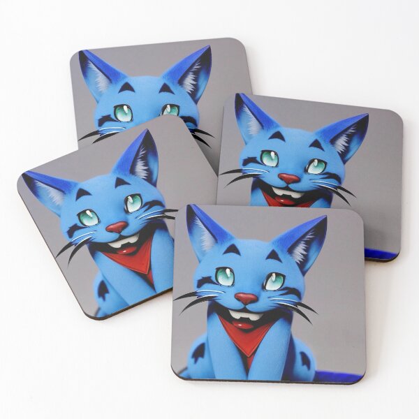 Item preview, Blue Cat 3 : Cheeky Cat designed and sold by Z0Ne.