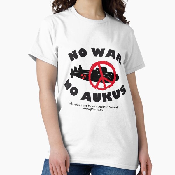 Item preview, No War No Aukus ipan designed and sold by Cate Adams.