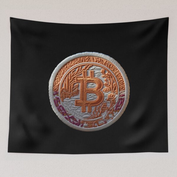 Item preview, Bitcoin holder T-Shirt Loves Bitcoin BTC T-Shirt  designed and sold by Master-Print.