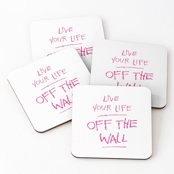 Item preview, Live your life Off the Wall - pink designed and sold by SWG Mixes & Merchandise.