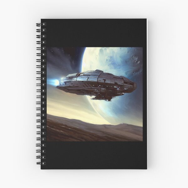 Item preview, SF Orbiting Spaceship 2 designed and sold by CrankyOldDude.