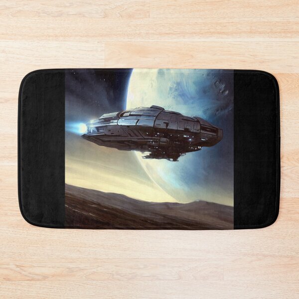 Item preview, SF Orbiting Spaceship 2 designed and sold by CrankyOldDude.