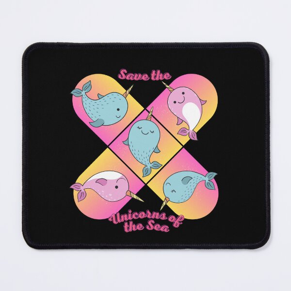 Item preview, Cute Cartoony Design Save The Narwhals designed and sold by kuremureDesign.