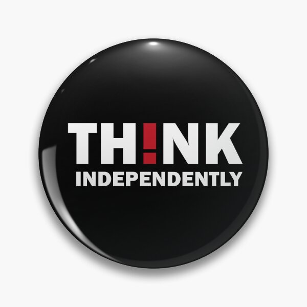 Item preview, Think independently designed and sold by moderncolor.