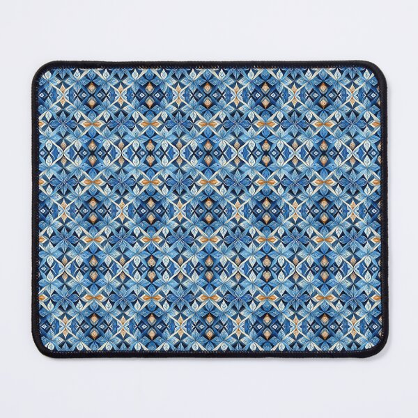 Item preview, Blue symmetrical boho patterns 57220 b xl designed and sold by pASob-dESIGN.