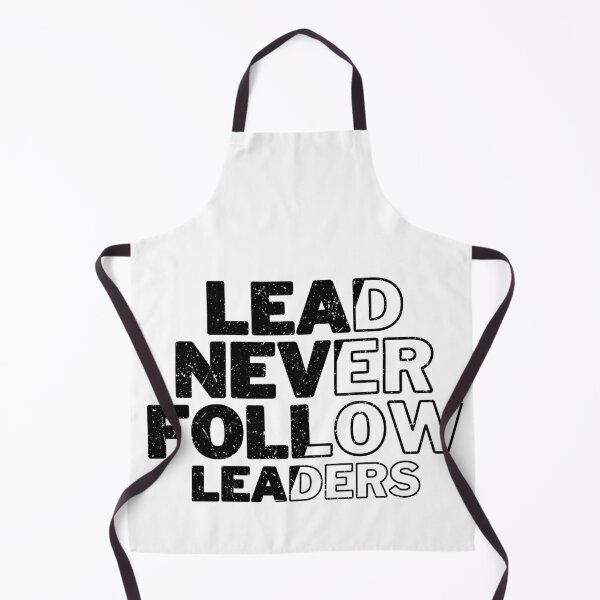 Item preview, Never Lead Leaders Sticker designed and sold by LumbardaDesigns.