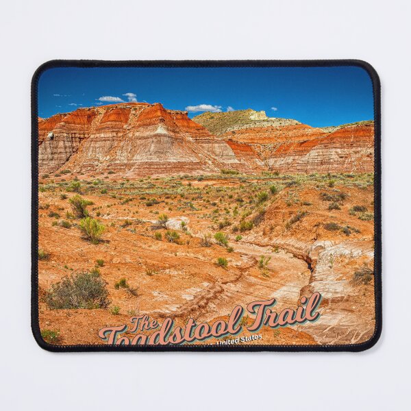 Item preview, The Toadstool Trail at Grand Staircase-Escalante National Monument designed and sold by GestaltImagery.