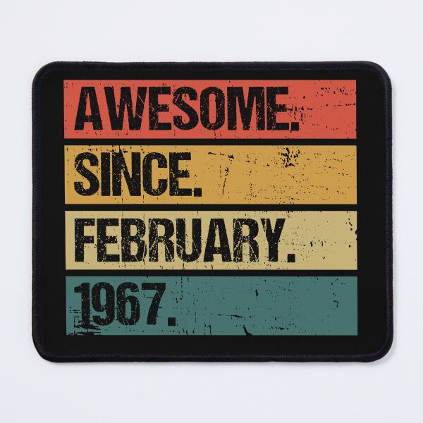 Item preview, Awesome Since February 1967 | Made In 1967 | Vintage February 1967 designed and sold by Christina-grich.