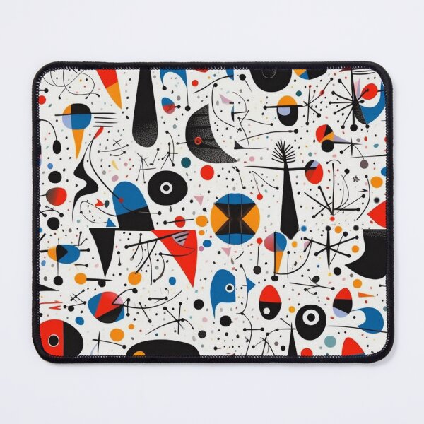 Item preview, Joan Miró style pattern designed and sold by LauraCPrint.