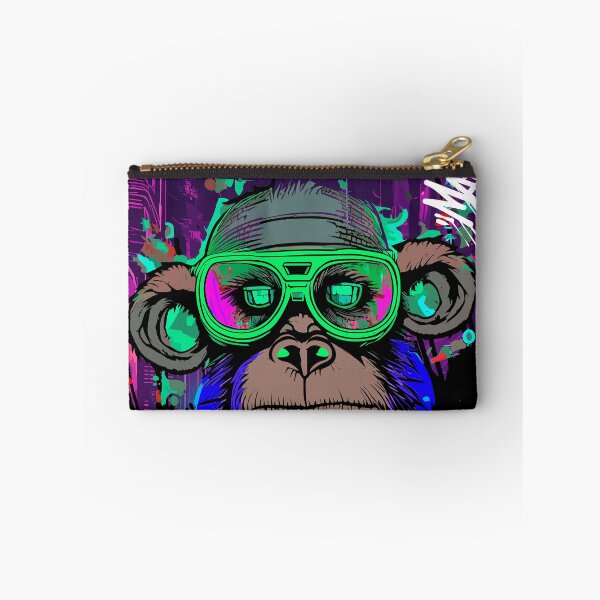 Item preview, Cyberpunk Monkey Graffiti IV designed and sold by blackink-design.