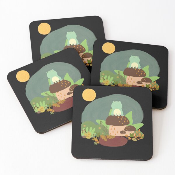 Item preview, Frog on a Mushroom, Frog in a Fog designed and sold by Dog Terrier Lovers.