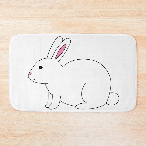 Item preview, Cute White Rabbit designed and sold by JefimijaT.