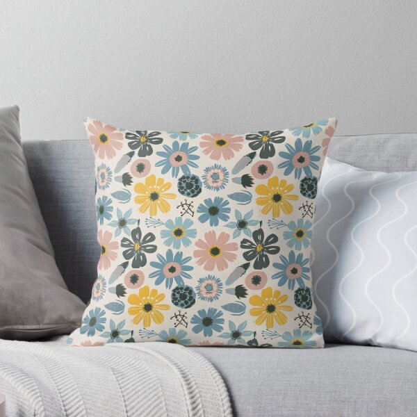 Item preview, Light Summer pattern, skin-tone matching, personal color analysis, PCA, floral design designed and sold by look4seasons.