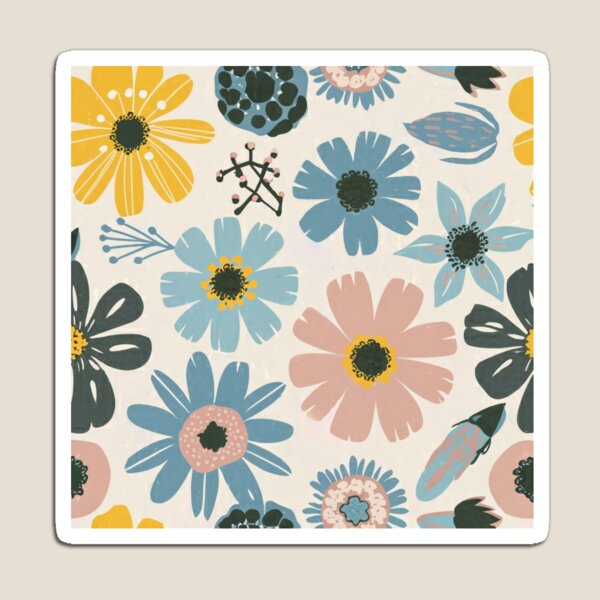 Artikelvorschau, Light Summer pattern, skin-tone matching, personal color analysis, PCA, floral design entworfen und verkauft von look4seasons.