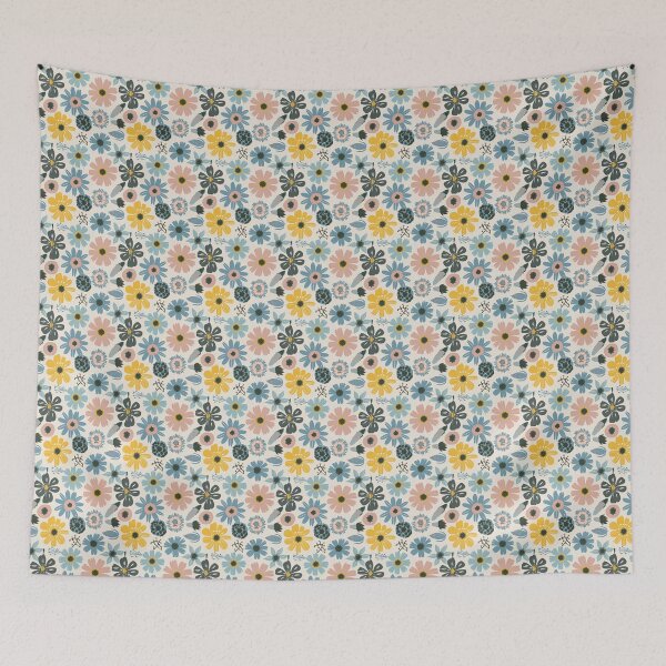 Item preview, Light Summer pattern, skin-tone matching, personal color analysis, PCA, floral design designed and sold by look4seasons.