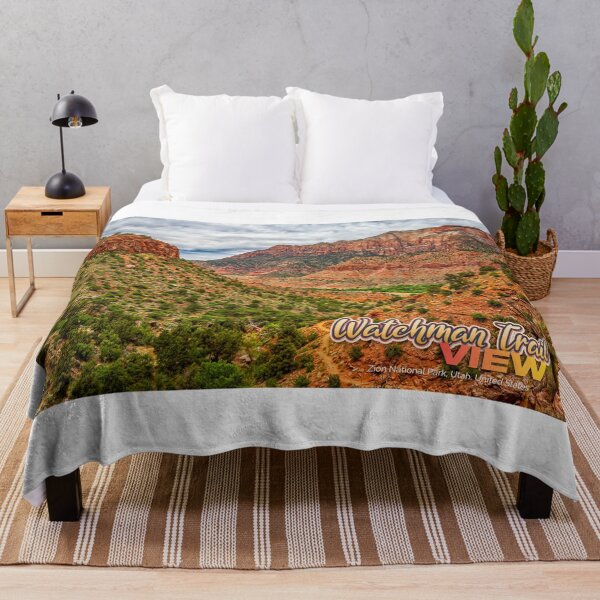 Item preview, Watchman Trail View Zion National Park designed and sold by GestaltImagery.