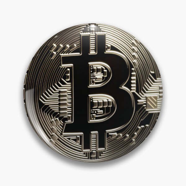 Artikelvorschau, Bitcoin-Krypto-Aufkleber – Bitcoin-Btc-Kryptowährungsaufkleber entworfen und verkauft von Master-Print.