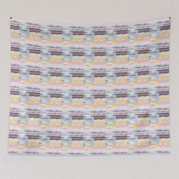Item preview, Light Summer pattern, skin-tone matching, personal color analysis, PCA, abstract pattern, camo, landscape designed and sold by look4seasons.