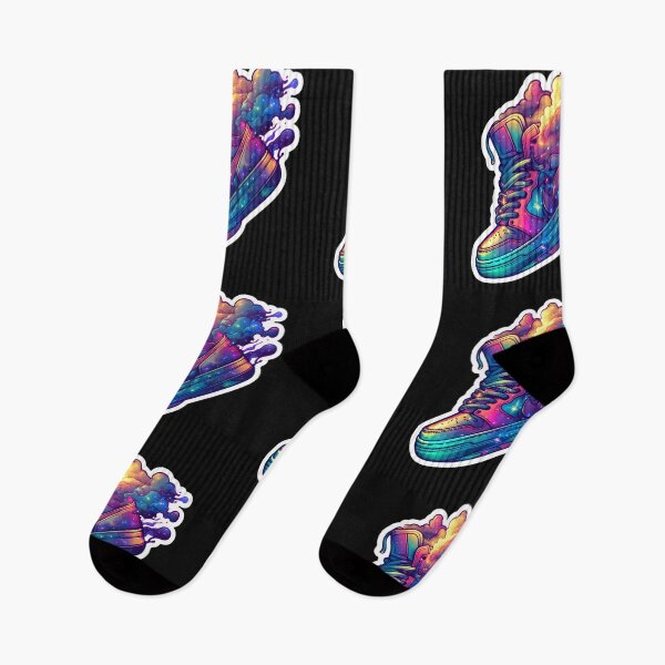 Item preview, Nebular ethereal futuristic sneaker designed and sold by AI-Only Creations.