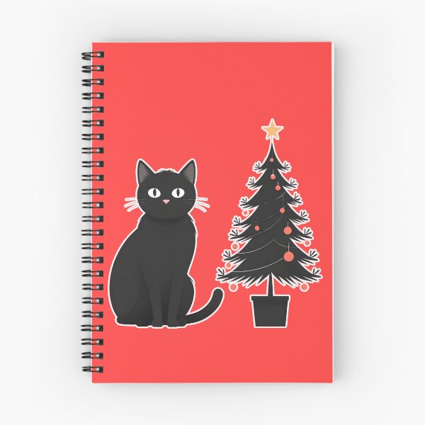 Item preview, Xmas black cat christmas designed and sold by Catophile.