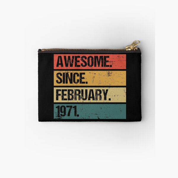Item preview, Awesome Since February 1971 | Made In 1971 | Vintage February 1971 designed and sold by Christina-grich.