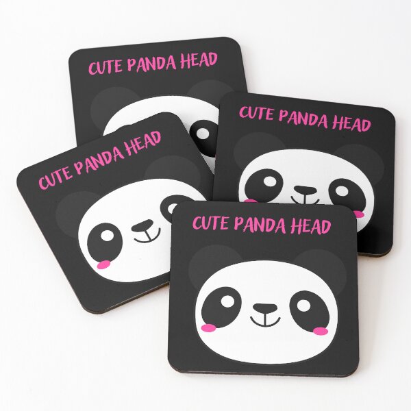Item preview, Cute panda head designed and sold by GusArmstron.