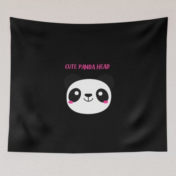 Item preview, Cute panda head designed and sold by GusArmstron.