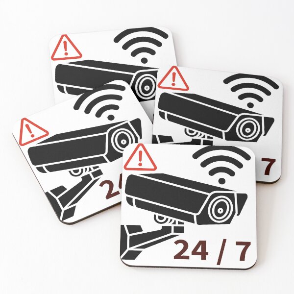 Item preview, 24 7 wifi video security camera surveillance  designed and sold by DesignsMjB.
