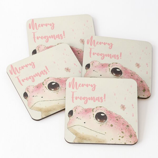 Item preview, Elegantly Unimpressed: Merry Frogmas Card  designed and sold by EmeraldeaArt.