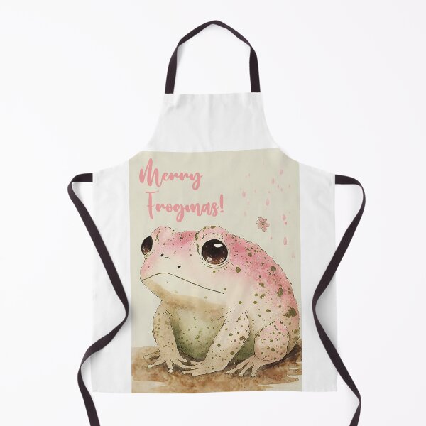 Item preview, Elegantly Unimpressed: Merry Frogmas Card designed and sold by EmeraldeaArt.
