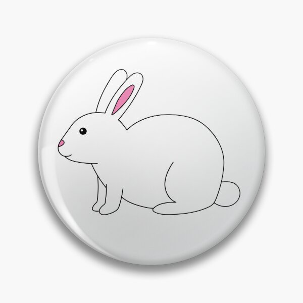 Item preview, Cute White Rabbit designed and sold by JefimijaT.
