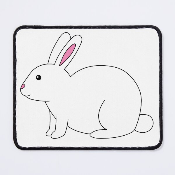 Item preview, Cute White Rabbit designed and sold by JefimijaT.